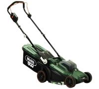 Webb Eco Wev20Lm33Lt25B4 20V 33Cm Cordless Rotary Lawnmower And 25Cm Line Trimmer (Twin Pack) 4Ah Battery & Charger Included