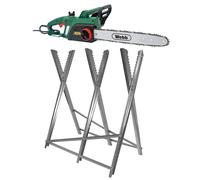 Webb 2200W Electric Chainsaw 40cm Bar Tool Free Tension Log Cutting Saw Kit DIY
