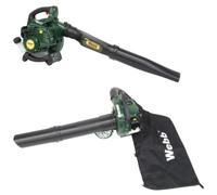 Webb 26cc Petrol Blow Vac - Powerful at 114mph - 8kg Weight