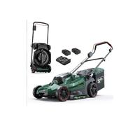 Webb 40V (2 x 20v) 38cm (15") Cordless Rear Roller Rotary Lawnmow Webb 40V (2 x 20v) 38cm (15") Cordless Rear Roller Rotary Lawnmower