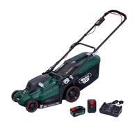 Webb 40V Cordless Rear Roller Lawn Mower 38cm with Batteries in Green | Size: 1 Pack Webb Green 1 Pack