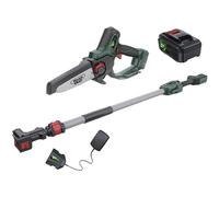 Webb Eco WEV20EXTPS 20v Cordless Pruning Saw 150mm with Extension Pole 1 x 4ah Li-ion Battery Charger
