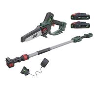 Webb Eco WEV20EXTPS 20v Cordless Pruning Saw 150mm with Extension Pole 2 x 2ah Li-ion Battery Charger
