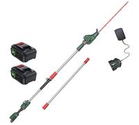 Webb Eco WEV20PHT 20v Cordless Long Reach Hedge Trimmer 500mm 2 x 4ah Li-ion Battery Charger
