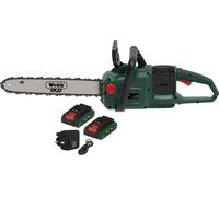 WEBB Eco WEV20X2CS40B4X Cordless Chainsaw - Green & Black, Black,Green