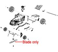Webb ER33 Electric Lawnmower Blade WE124-103030126