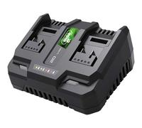 Webb Genuine 20v Cordless Fast Dual Port Li-ion Battery Charger