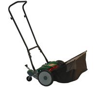Webb H18 Hand Push Cylinder Lawn Mower 45cm/18in Contact Free Sidewheel Rear Roller