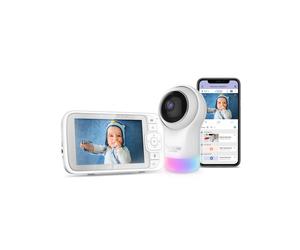 Webb Hubbell Hubble Nursery Pal Glow+ 5" in White Webb Hubbell White