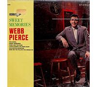 WEBB PIERCE - WEBB PIERCE sweet memories DECCA 4739 (LP vinyl record)