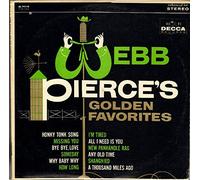Webb Pierce's Golden Favorites [Vinyl LP]