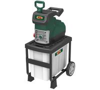 Webb WEESS Silent Electric Garden Shredder with 55L Collection Box for Woody Prunings and Soft Cuttings 2800W - 3 Year Warranty