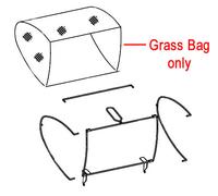 Webb WEH12R Cylinder Mower Fabric Grassbag TH133-63