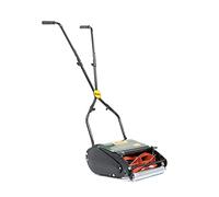 Webb WEH12R Manual Hand Push Cylinder Lawnmower with Roller, Adjustable Cutting Heights, 30cm Cutting Width and 18L Collection Bag - 3 Year Guarantee