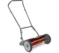 Webb H18 Hand Push Cylinder Lawn Mower 45cm/18in Contact Free Sidewheel Rear Roller