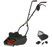 Webb WEV2012R 20v Eco Cordless Cylinder Lawnmower 300mm 1 x 4ah Li-ion Battery Charger