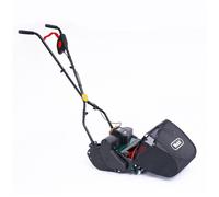 WEBB WEV2012RB4 Cordless Cylinder Lawnmower, Black