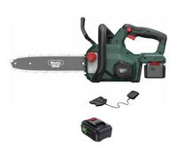 Webb WEV20CS25 20v Eco Cordless Chainsaw 250mm 2 x 4ah Li-ion Battery Charger