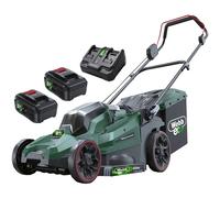 Webb WEV20X2LM43 40v Cordless Brushless Rotary Lawnmower 430mm 2 x 4ah Li-ion Charger