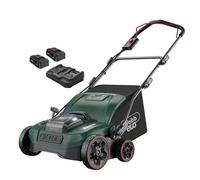Webb Wev20X2Srb4X 40V (2 X 20V) 38Cm Cordless Scarifier Rake (2 X 4Ah Batteries & Charger)