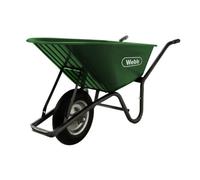 Webb Wheelbarrow 90 Litre Poly Body With Puncture Proof Wheel 150Kg Capacity