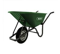 Webb WEWB90 Poly Wheelbarrow with Puncture Proof Wheel 90l Green