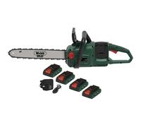 Webb X Series WEV20X2CS40 40v Cordless Brushless Chainsaw 400mm 4 x 4ah Li-ion USB Charger