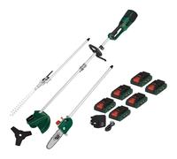 Webb X Series WEV20X2MT 40v Cordless Brushless Garden Multi Tool 6 x 4ah Li-ion USB Charger