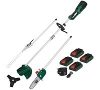 Webb X Series WEV20X2MT 40v Cordless Brushless Garden Multi Tool 4 x 4ah Li-ion USB Charger