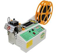 Webbing Cutting Machine, Hot and Cold Ribbon Cutter with Display, 95mm Weaving Belt Cutting Dispenser for Elastic Band and Self Adhesive Tape