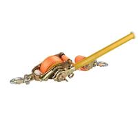 Webbing Puller Manual Hand Winch (Heavy Duty Web Strap Belt Hand Tensioning 1.5T Capacity)