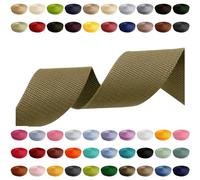 Webbing Strap 2 m 5 m 10 m 50 m 50 m 50 m Width 10 mm 15 mm 20 mm 25 mm 30 mm 40 mm 50 mm Bag Strap Polypropylene Ideal for DIY Projects, Crafts & Outdoor (888) Olive Green, 30 mm x 5 m