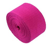 Webbing Strap Tape, Polyester Cotton Webbing Strap For Bag Luggage Cargo 1 Inch Width Multicolor 5-50 Yard(Rose Red,50 yard)