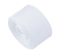 Webbing Strap Tape, Polyester Cotton Webbing Strap For Bag Luggage Cargo 1 Inch Width Multicolor 5-50 Yard(Wit,5 yard)