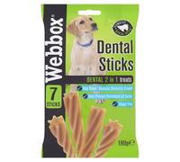 Webbox 2in1 Dental Stick Treats, 180g