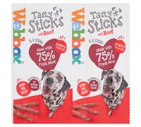 Webbox 5 Tasty Sticks with Beef 55g (Pack of 18)