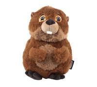 Webbox Bertie the Beaver - Plush, Squeaky & Super Soft Dog Toy with Tough TPR Tail