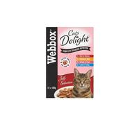 Webbox Cats Delight Pouches Cat Food - Jelly Selection Wet - 12 x 100g Pouches