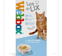 WEBBOX Cat Lick-E-Lix with Milk and Yoghurt 7pcs