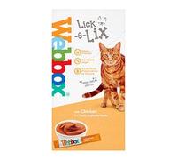 WEBBOX Cats Delight Lick-e-Lix Chicken Cat Treats 5 x 15g