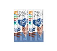 Webbox Cats Delight Tasty Sticks with Cod, 6 x 30g