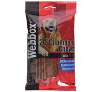 Webbox Chomping Chews Beef, 200 g, Pack of 16
