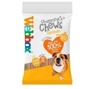 Webbox Chomping Chews Chicken Dog Treat, 20 Chews