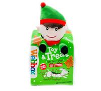WEBBOX CHRISTMAS DOG PUPPY ELF & TREATS GIFTBOX PLUSH TOY TASTY CHICKEN TREATS