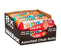 Webbox Chub Roll Assorted 8 x 720g, Mixed