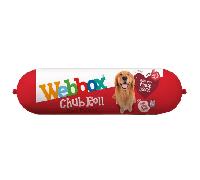 Webbox Chub Roll Beef Dog Food - 15 x 720g