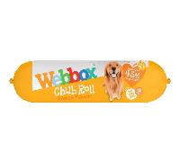 Webbox Chub Roll Chicken Dog Food - 15 x 720g