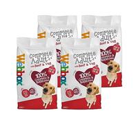Webbox Complete Dry Dog Food (Adult), Beef and Vegetables - Wholegrain Cereals with Added Calcium and Essential Oils, Made in the UK (4 x 2.5kg Bags)