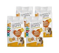 Webbox Complete Dry Puppy Food, Chicken and Vegetables - Supports Growth and Development, Added Prebiotic for Happy Tummies, Made in the UK (4 x 2.5kg Bags)