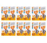 Webbox Delight Chicken Dog Treat Sticks Large 30 Pack (6 x 5 Pack) | Tasty, Chewy Dog Snacks